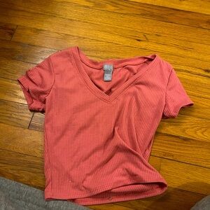 Rose v neck